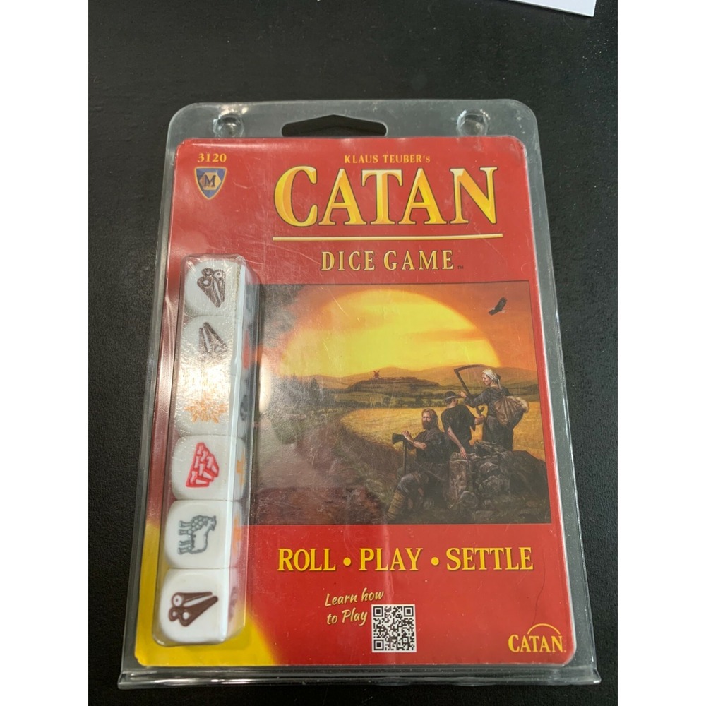 Catan Dice Game Mayfair Games 3120 Klaus Teuber Strategy Board Game New Sealed